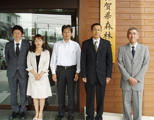 写真左から御厨さん、吉村さん、楢崎さん、山口さん、畑瀬さん